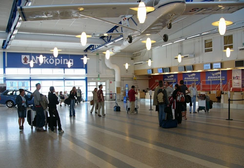 Терминал аэропорта Скавста