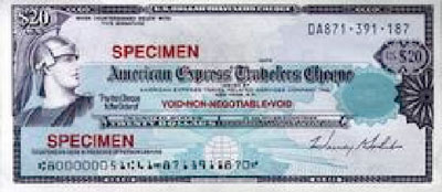 Дорожные чеки American Express