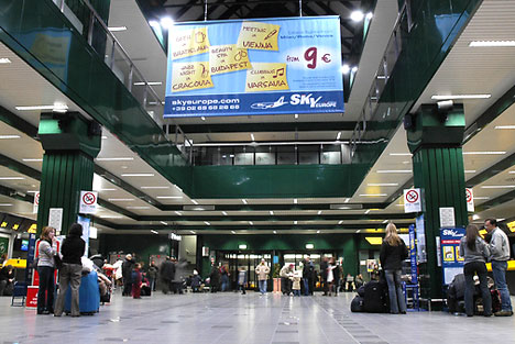 Терминал аэропорта Бергамо