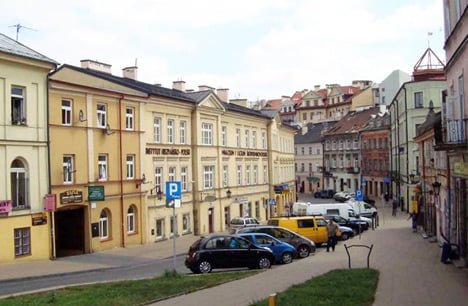 Улочка в польском городке