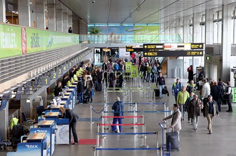 Riga airport terminal