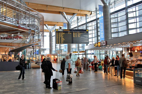 Терминал аэропорта Осло/Гардермуэн