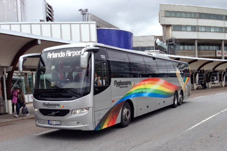 Автобус компании Flygbussarna