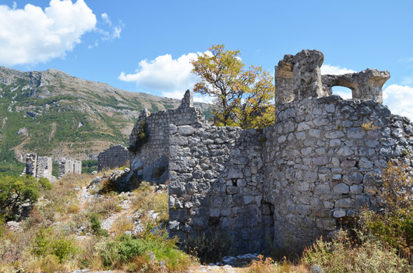 Развалины крепости Нехай