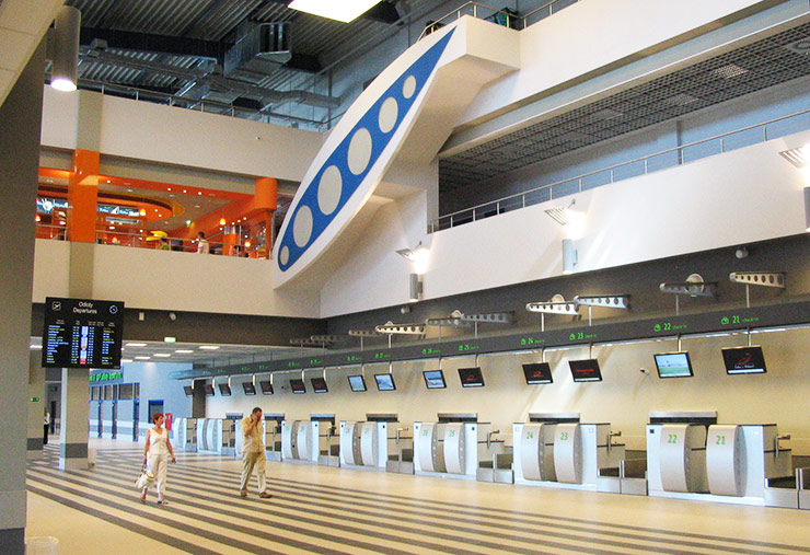 Терминал аэропорта Катовице