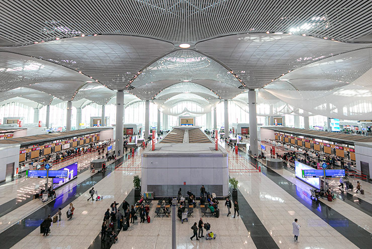 Терминал аэропорта Стамбул