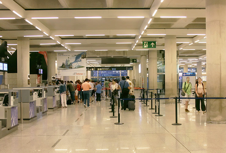 Palma de Mallorca airport terminal