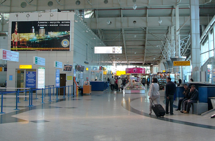 Терминал аэропорта Алматы